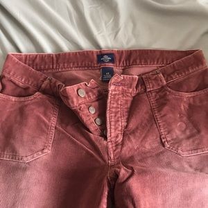 Abercrombie & Fitch Burgundy corduroy size12